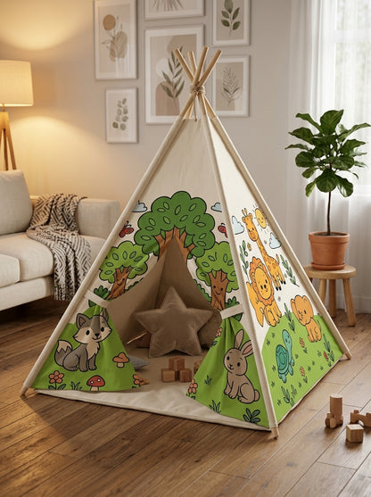 Devrilmez Toplanmaz Boyanabilir Bebek & Çocuk Oyun Çadırı